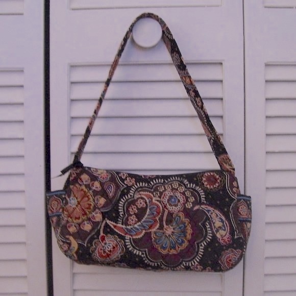 VERA BRADLEY Kensington Print Maggie Style PURSE - Picture 2 of 10